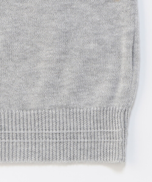 COMME CA ISM（コムサイズム）の「ベーシック　ニット　ベスト(140-160cm)（ベスト・キッズ・ネイビー/グレー/ブラック・140cm/160cm/150cm）」の7枚目の写真