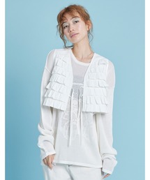 【8】【Little sunny bite】Frill vest