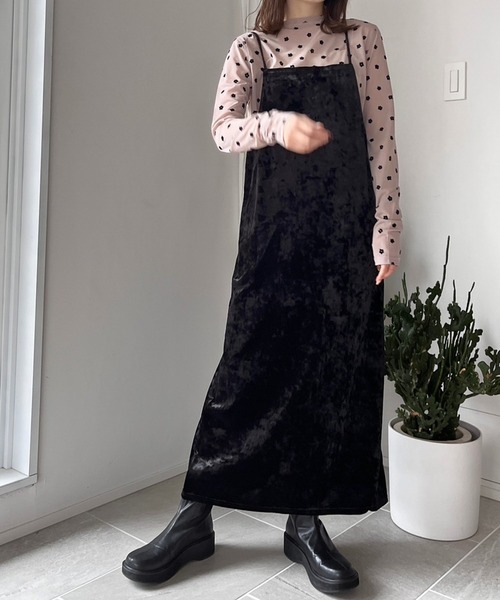 LOWRYS FARM(ローリーズファーム)の「シアーフロッキーロングスリーブ 981453(Tシャツ/カットソー・レディース・ベージュ/オフホワイト・FREE)」の15枚目の写真