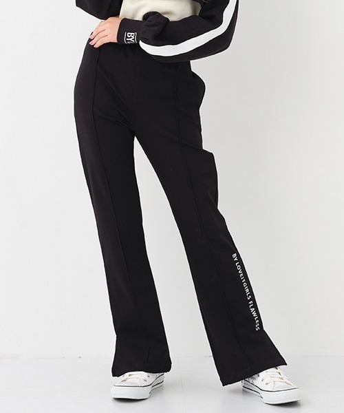 by LOVEiT(バイラビット)の「美脚スリットパンツ(その他パンツ・キッズ・ブラック/ピンク/ラベンダー・130cm/120cm/150cm/140cm/160cm)」の2枚目の写真