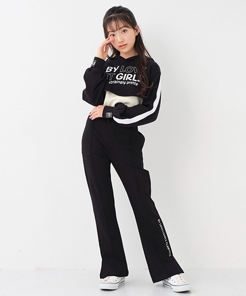 by LOVEiT(バイラビット)の「美脚スリットパンツ(その他パンツ・キッズ・ブラック/ピンク/ラベンダー・130cm/120cm/150cm/140cm/160cm)」の15枚目の写真