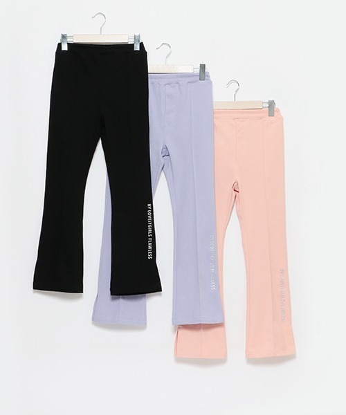 by LOVEiT(バイラビット)の「美脚スリットパンツ(その他パンツ・キッズ・ブラック/ピンク/ラベンダー・130cm/120cm/150cm/140cm/160cm)」の4枚目の写真