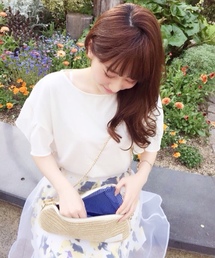 Chico | ラッフル袖TOPS(Tシャツ/カットソー)