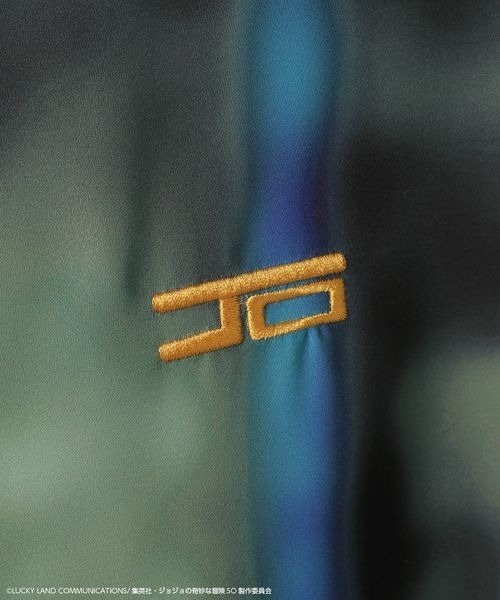 JEANASIS（ジーナシス）の「【アニメ『ジョジョの奇妙な冒険 ストーンオーシャン』×JEANASIS】ボカシガラシャツLS/981145（シャツ/ブラウス・レディース・グレー系その他/グリーン系その他・FREE）」の4枚目の写真