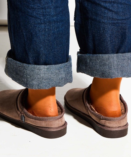 MEI(メイ)の「【 MEI / メイ 】レディース リラックスブーツ ムートンブーツ ルームシューズ スリッパ スリッポン MTN SLIPPER(LADIES)(ブーツ・レディース・ダークブラウン/キャメル/グレー/ベージュ/ブラック・M/L/S)」の18枚目の写真