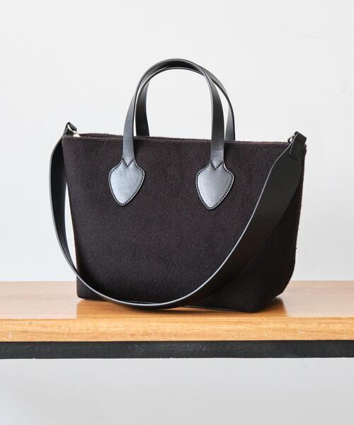 green label relaxing（グリーンレーベルリラクシング）の「チェック トートバッグ（ショルダーバッグ・レディース・ダークグレー/レッド/ブラック/ロイヤルブルー・FREE）」の11枚目の写真