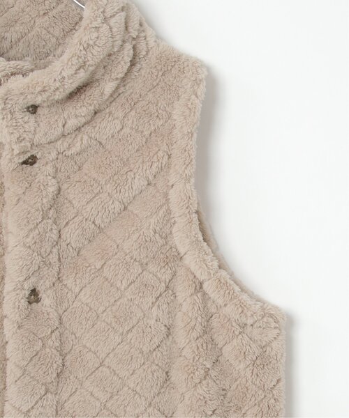 LBC（エルビーシー）の「キルンケットジレ（ブランケット・レディース・レッド/グレー/オフホワイト/ダークグレー・FREE）」の15枚目の写真