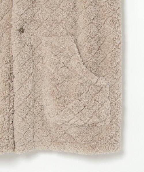 LBC（エルビーシー）の「キルンケットジレ（ブランケット・レディース・レッド/グレー/オフホワイト/ダークグレー・FREE）」の16枚目の写真