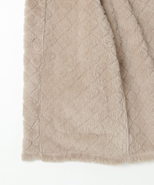 LBC（エルビーシー）の「キルンケットジレ（ブランケット・レディース・レッド/グレー/オフホワイト/ダークグレー・FREE）」の12枚目の写真