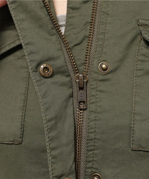 NATURAL BEAUTY BASIC(ナチュラルビューティーベーシック)の「ミリタリーブルゾンM65(ミリタリージャケット・レディース・ネイビー/カーキ・LARGE/SMALL/MEDIUM)」の11枚目の写真
