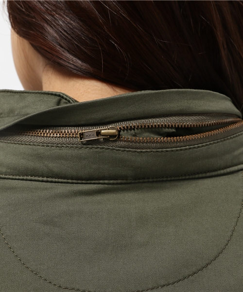 NATURAL BEAUTY BASIC(ナチュラルビューティーベーシック)の「ミリタリーブルゾンM65(ミリタリージャケット・レディース・ネイビー/カーキ・LARGE/SMALL/MEDIUM)」の12枚目の写真