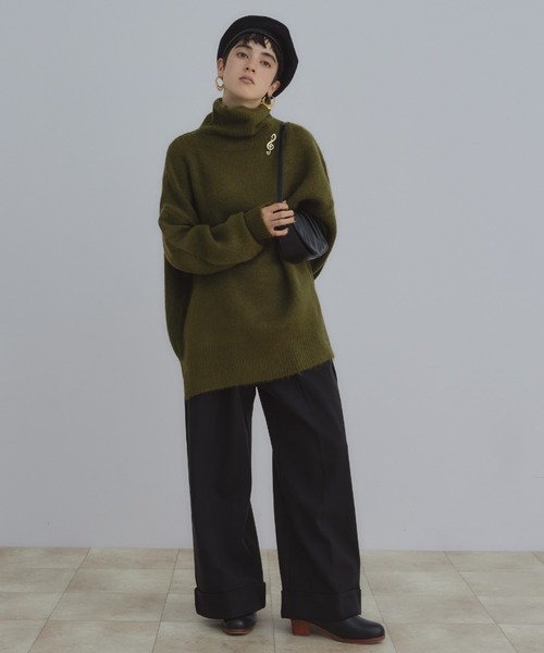 manana suerte（マニャーナスエルテ）の「2wayギャザーショルダーbag（ショルダーバッグ・レディース・ブラック・FREE）」の14枚目の写真