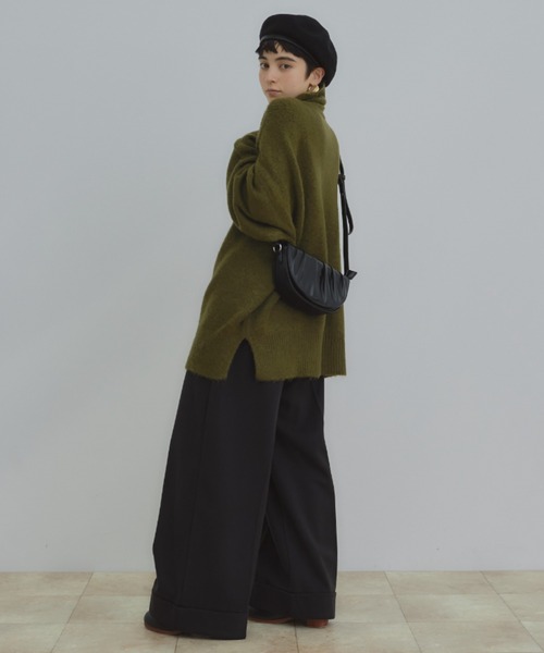 manana suerte（マニャーナスエルテ）の「2wayギャザーショルダーbag（ショルダーバッグ・レディース・ブラック・FREE）」の11枚目の写真