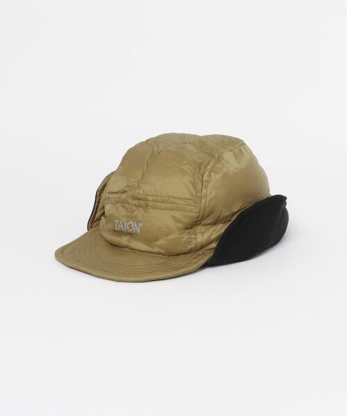 TAION(タイオン)の「TAION BASIC DOG EAR DOWN CAP(キャップ・メンズ・チャコールグレー/オリーブ/ベージュ/カーキ/ブラック/ネイビー・-)」の3枚目の写真