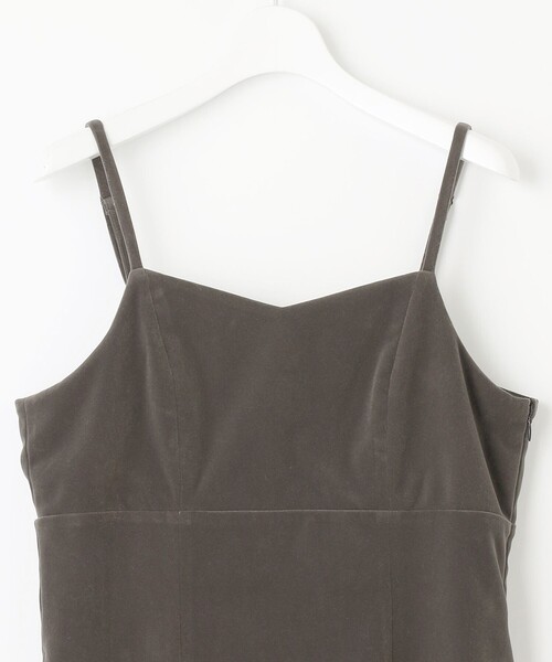 Feroux（フェルゥ）の「【2WAY】パールストラップベロア ジャンスカ（スカート・レディース・ブラック系/ライトグレー系・1/2）」の20枚目の写真