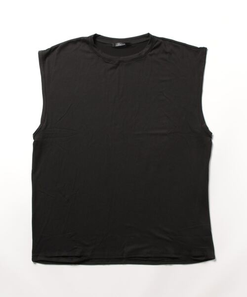 B.I.D.（ビーアイディー）の「【Bz】 [IZU] ダメージノースリーブTシャツ（Tシャツ/カットソー・レディース・ブラック/ホワイト/グレー・FREE）」の9枚目の写真