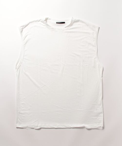 B.I.D.（ビーアイディー）の「【Bz】 [IZU] ダメージノースリーブTシャツ（Tシャツ/カットソー・レディース・ブラック/ホワイト/グレー・FREE）」の10枚目の写真