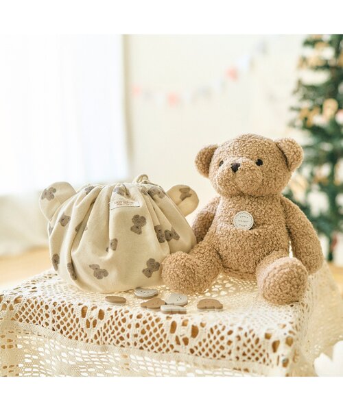 apres les cours（アプレレクール）の「tiny bear ビスケットリバーシゲーム（おもちゃ・キッズ・ベージュ・FREE）」の6枚目の写真