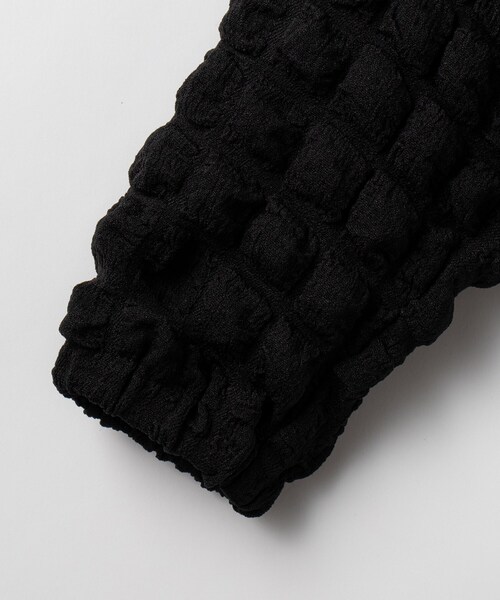 THE SHOP TK （ザ ショップ ティーケー ）の「◆【100-140】パールボタンぽこぽこカーディガン（カーディガン/ボレロ・キッズ・ホワイト系/ブラック・13/12/11/14）」の16枚目の写真