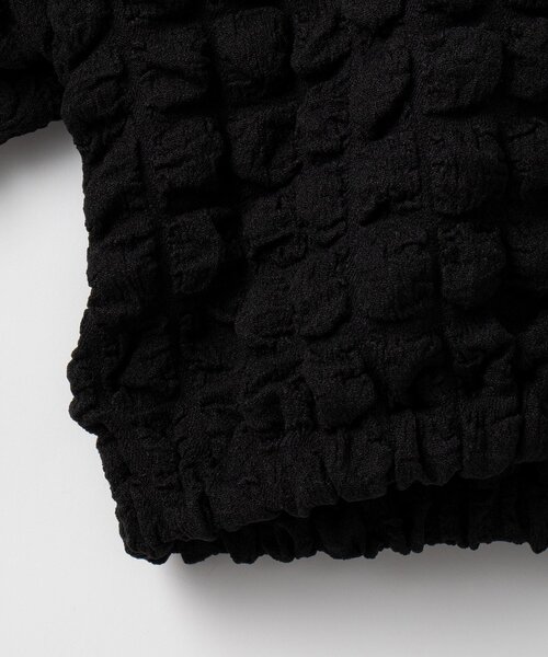 THE SHOP TK （ザ ショップ ティーケー ）の「◆【100-140】パールボタンぽこぽこカーディガン（カーディガン/ボレロ・キッズ・ホワイト系/ブラック・13/12/11/14）」の17枚目の写真