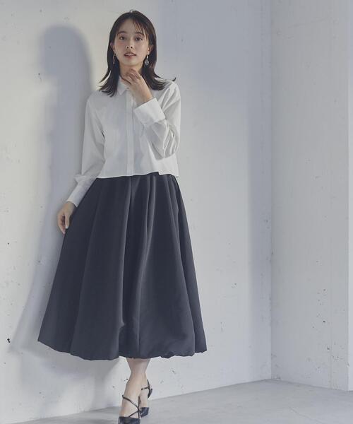 【セール】バルーンフレアスカート / 1214120105（スカート）｜PROPORTION BODY DRESSING（プロポーションボディドレッシング）