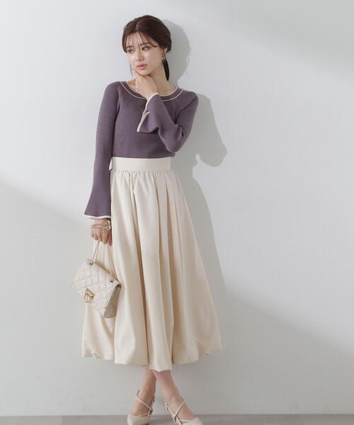 【セール】バルーンフレアスカート / 1214120105（スカート）｜PROPORTION BODY DRESSING（プロポーションボディドレッシング）