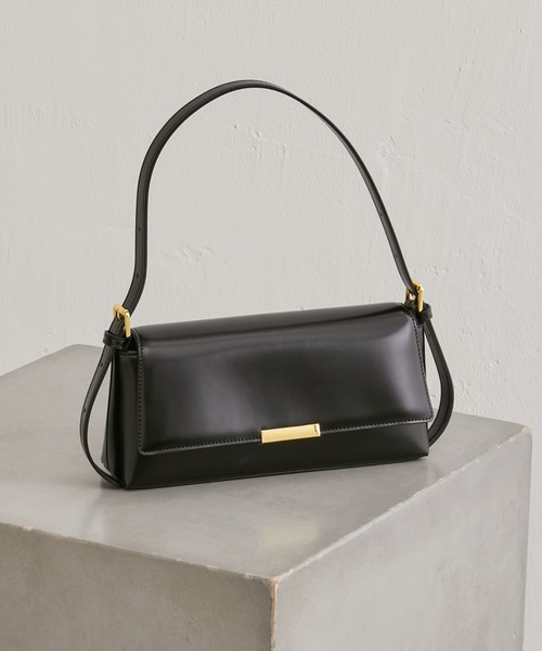 Lui's（ルイス）の「リアルレザー2WAYハンドルバック（ショルダーバッグ・レディース・ブラック/ブラウン・FREE）」の2枚目の写真