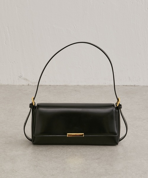 Lui's（ルイス）の「リアルレザー2WAYハンドルバック（ショルダーバッグ・レディース・ブラック/ブラウン・FREE）」の3枚目の写真