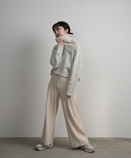 lawgy - lawgy(ラウジー) reversible knit lawgy - lawgy(ラウジー) reversible knitの通販 by suzu