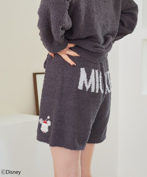 Disney(ディズニー)の「【Disney/ディズニー】ミッキー/もこもこニットルームウェアハーフパンツ(トップス別売り)●大きいサイズ有(ルームウェア/パジャマ・レディース・アイボリー/チャコールグレー/ピンク・L/LL/M)」の19枚目の写真