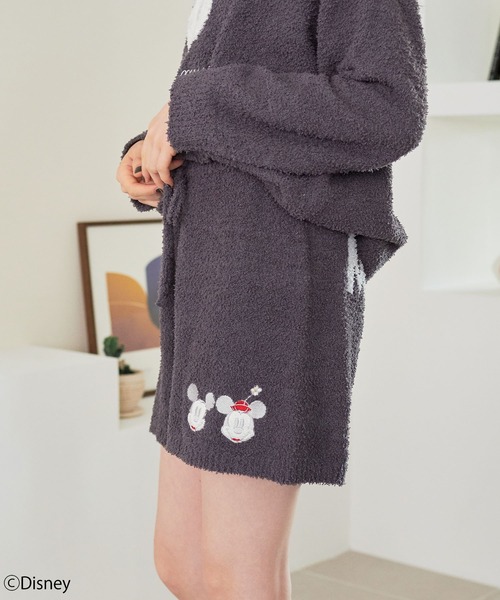 Disney(ディズニー)の「【Disney/ディズニー】ミッキー/もこもこニットルームウェアハーフパンツ(トップス別売り)●大きいサイズ有(ルームウェア/パジャマ・レディース・アイボリー/チャコールグレー/ピンク・L/LL/M)」の18枚目の写真
