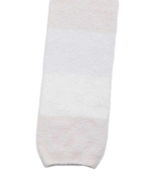 gelato pique（ジェラートピケ）の「ウォッシャブルスムーズィー3ボーダーレッグウォーマー（レッグウォーマー・レディース・ブルー/ピンク・FREE）」の10枚目の写真