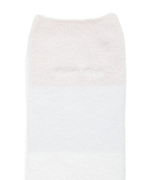 gelato pique（ジェラートピケ）の「ウォッシャブルスムーズィー3ボーダーレッグウォーマー（レッグウォーマー・レディース・ブルー/ピンク・FREE）」の12枚目の写真