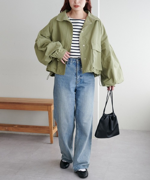 DISCOAT（ディスコート）の「スタンドドロストショートブルゾン