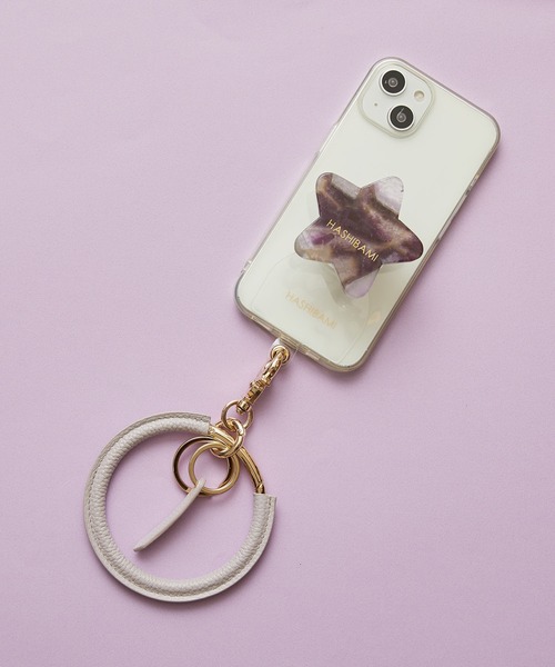 HASHIBAMI（ハシバミ）の「【HASHIBAMI】ウィンドベル スマホハンドストラップ（スマホグッズ・レディース・ブルー/ラベンダー/イエロー/ブラック/グレイッシュベージュ/チャコールグレー/シルバー/ローズ系/ゴールド/ベージュ/ダークグリーン/イエロー系その他2/ライトブルー/エメラルド/ブルー系1/プラム/ライトブラウン/ネイビー系/シャンパン/ライトグリーン/マルーン/サックスブルー/ミント・FREE）」の15枚目の写真