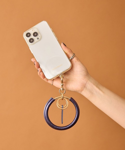 HASHIBAMI（ハシバミ）の「【HASHIBAMI】ウィンドベル スマホハンドストラップ（スマホグッズ・レディース・ブルー/ラベンダー/イエロー/ブラック/グレイッシュベージュ/チャコールグレー/シルバー/ローズ系/ゴールド/ベージュ/ダークグリーン/イエロー系その他2/ライトブルー/エメラルド/ブルー系1/プラム/ライトブラウン/ネイビー系/シャンパン/ライトグリーン/マルーン/サックスブルー/ミント・FREE）」の13枚目の写真