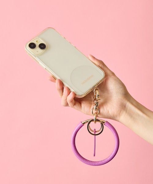 HASHIBAMI（ハシバミ）の「【HASHIBAMI】ウィンドベル スマホハンドストラップ（スマホグッズ・レディース・ブルー/ラベンダー/イエロー/ブラック/グレイッシュベージュ/チャコールグレー/シルバー/ローズ系/ゴールド/ベージュ/ダークグリーン/イエロー系その他2/ライトブルー/エメラルド/ブルー系1/プラム/ライトブラウン/ネイビー系/シャンパン/ライトグリーン/マルーン/サックスブルー/ミント・FREE）」の16枚目の写真