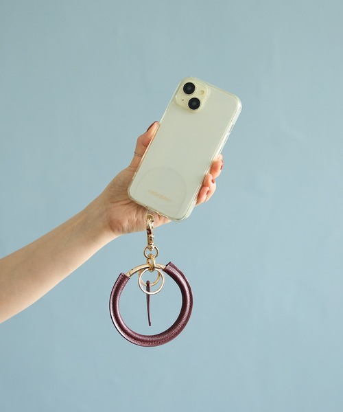 HASHIBAMI（ハシバミ）の「【HASHIBAMI】ウィンドベル スマホハンドストラップ（スマホグッズ・レディース・ブルー/ラベンダー/イエロー/ブラック/グレイッシュベージュ/チャコールグレー/シルバー/ローズ系/ゴールド/ベージュ/ダークグリーン/イエロー系その他2/ライトブルー/エメラルド/ブルー系1/プラム/ライトブラウン/ネイビー系/シャンパン/ライトグリーン/マルーン/サックスブルー/ミント・FREE）」の19枚目の写真