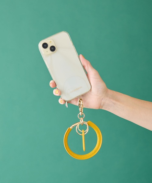 HASHIBAMI（ハシバミ）の「【HASHIBAMI】ウィンドベル スマホハンドストラップ（スマホグッズ・レディース・ブルー/ラベンダー/イエロー/ブラック/グレイッシュベージュ/チャコールグレー/シルバー/ローズ系/ゴールド/ベージュ/ダークグリーン/イエロー系その他2/ライトブルー/エメラルド/ブルー系1/プラム/ライトブラウン/ネイビー系/シャンパン/ライトグリーン/マルーン/サックスブルー/ミント・FREE）」の18枚目の写真