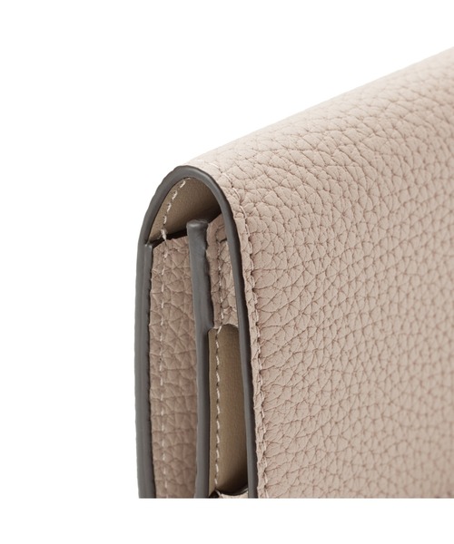 極美品✨ボナベンチュラ マイクロウォレット シュリンクレザー 三つ折り財布 セール】マイクロウォレット シュリンクレザー（財布