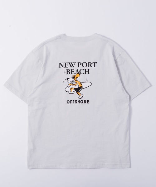 goa tシャツ　vintage Ｔシャツ ゴア　カットソー　海 古着 90s USA製 Carol Grigg 「Riding Far Boy」 水彩 アート
