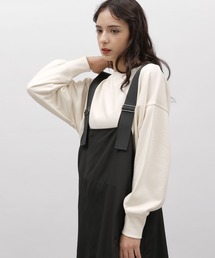 LAKOLE | ドロストヘムクロップドプルオーバー / 100489(スウェット)