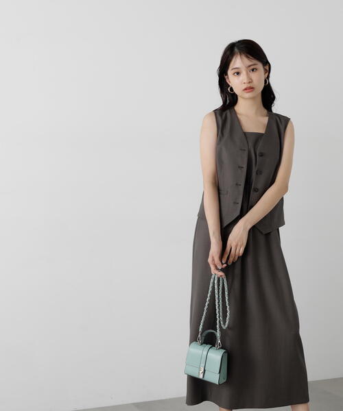 N.（N. Natural Beauty Basic）（エヌエヌナチュラルビューティーベーシック）の「◆チェーンベルトミニショルダーバッグ（ショルダーバッグ・レディース・シルバー/ブルー/ブラック・ﾌﾘ-）」の14枚目の写真