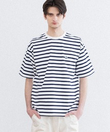 BORDER S/S CREW / 半袖ボーダークルーネックシャツ