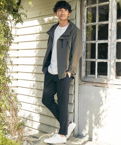 ikka（イッカ）の「ハッスイマウンテンパーカ（マウンテンパーカー・メンズ・ブラック/ベージュ/オリーブ・S/M/L/XL）」の18枚目の写真