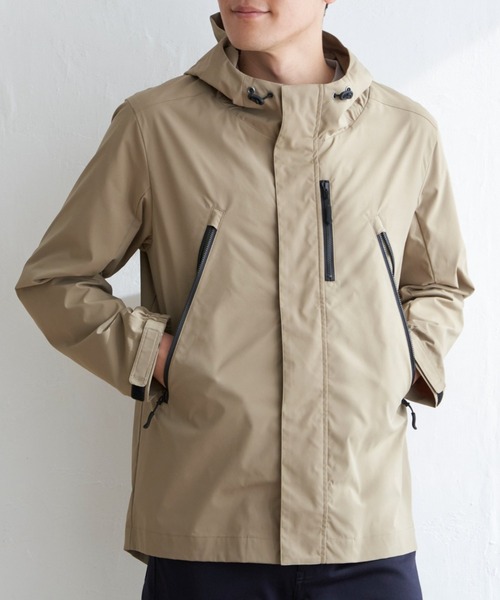 ikka（イッカ）の「ハッスイマウンテンパーカ（マウンテンパーカー・メンズ・ブラック/ベージュ/オリーブ・S/M/L/XL）」の1枚目の写真