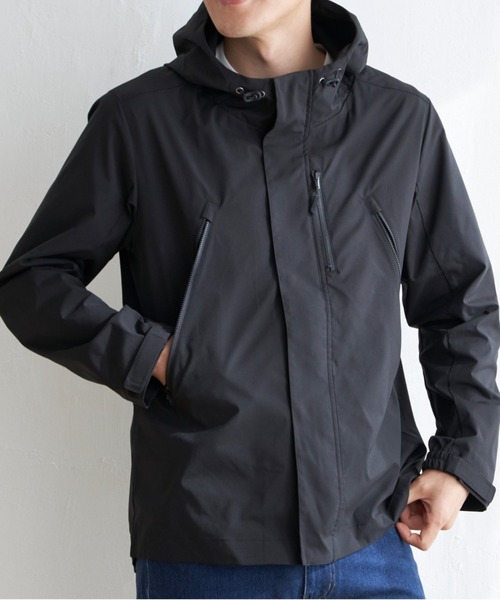 ikka（イッカ）の「ハッスイマウンテンパーカ（マウンテンパーカー・メンズ・ブラック/ベージュ/オリーブ・S/M/L/XL）」の2枚目の写真