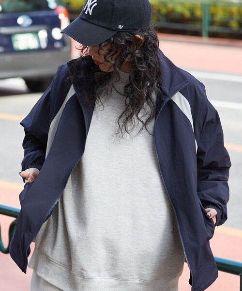 PUBLUX(パブリュクス)の「PUBLUX/パブリュクス デタッチャブルナイロンジャケット/ナイロンブルゾン/ライトアウター(限定展開)(ブルゾン・メンズ・ライトグレー/ブラック/ネイビー・SMALL/MEDIUM/LARGE)」の20枚目の写真