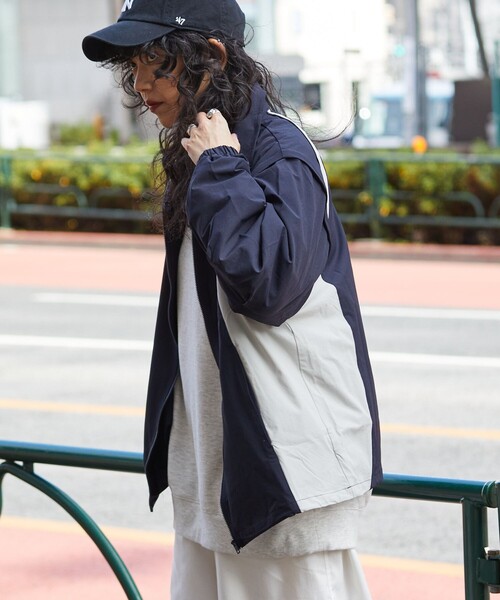 PUBLUX(パブリュクス)の「PUBLUX/パブリュクス デタッチャブルナイロンジャケット/ナイロンブルゾン/ライトアウター(限定展開)(ブルゾン・メンズ・ライトグレー/ブラック/ネイビー・SMALL/MEDIUM/LARGE)」の22枚目の写真