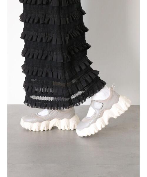 ehka sopo（エヘカソポ）の「オープンダッドスニーカー（スニーカー・レディース・ベージュ/オフホワイト/グレー・M/L）」の19枚目の写真